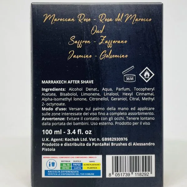 Marrakech aftershave box 2